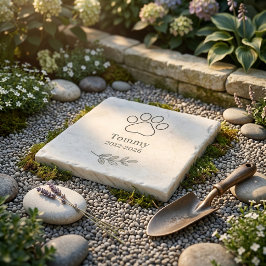 Porta-copo De Pedra Pedra para Jardim Memorial de Pet Luxo Silencioso