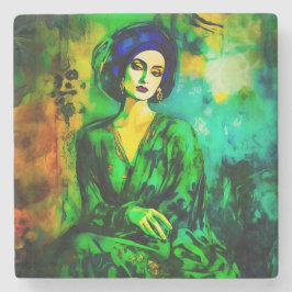 Porta-copo De Pedra Pensamentos profundos