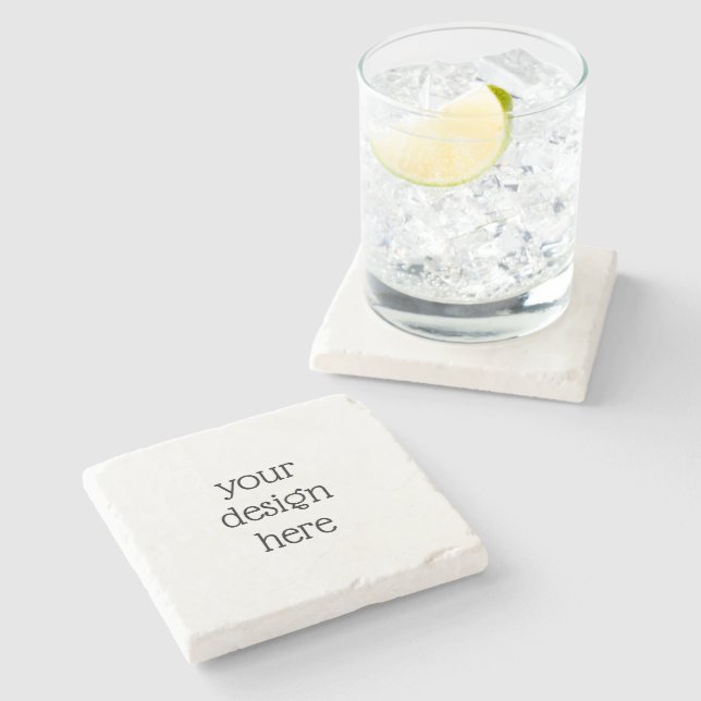 Porta-copo De Pedra Personalizado (Lateral)