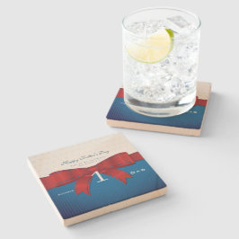 Porta-copo De Pedra Personalizar O Pai Número Um No Meu Mundo