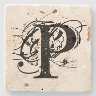 Porta-copo De Pedra Personalizar sua carta