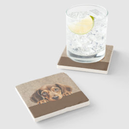 Porta-copo De Pedra Pet De Cão De Cãozinho