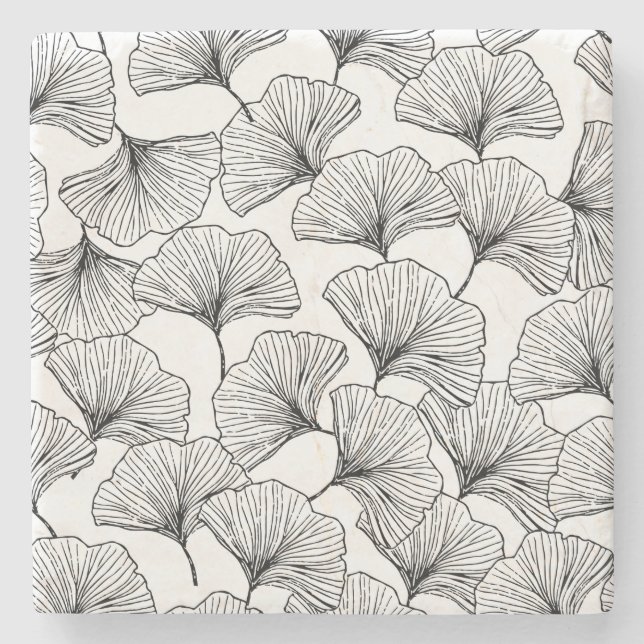 Porta-copo De Pedra pétalas de rosa (Frente)