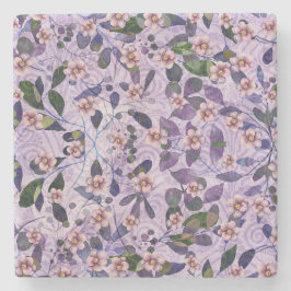 Porta-copo De Pedra Pétalas e Poesia - Arte Floral Inspirada pela Natu