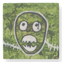 Pete Sujo Crânio Arte de Monstro Excêntrico Quirky