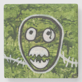 Porta-copo De Pedra Pete Sujo Crânio Arte de Monstro Excêntrico Quirky