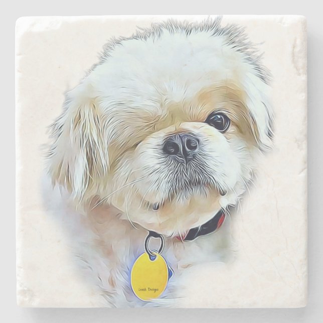 Porta-copo De Pedra Peter Rottentail Porta copos (Frente)