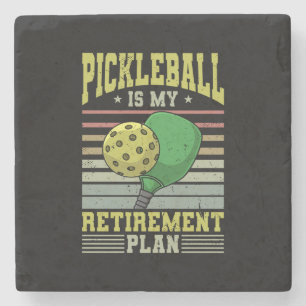 Porta-copo De Pedra Pickleball - Reforma da Pickleball
