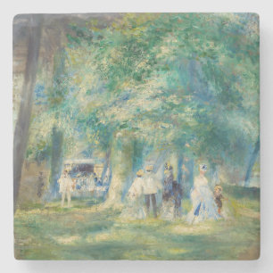 Porta-copo De Pedra Pierre-Auguste Renoir - A Festa em Saint-Cloud