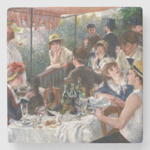 Porta-copo De Pedra Pierre-Auguste Renoir - Luncheon do Partido Barco