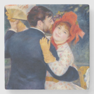 Porta-copo De Pedra Pierre um Renoir   uma dança no país