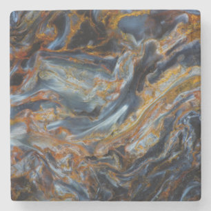 Porta-copo De Pedra Pietersite Preto