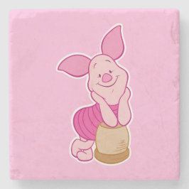 Porta-copo De Pedra Piglet Stone Coaster