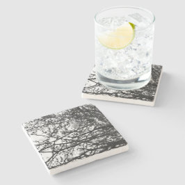 Porta-copo De Pedra PineCones Mensal