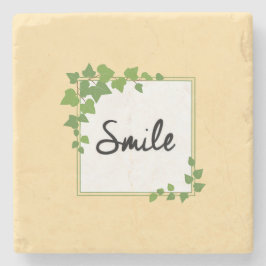 Porta-copo De Pedra Ping pong smile 