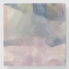 Porta-copo De Pedra Pink_blue coaster