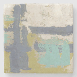 Porta-copo De Pedra Pintura de expressão livre moderna