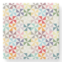 Pinwheel geométrico colorido