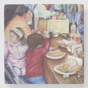 Porta-copo De Pedra Piquenique agradável, México