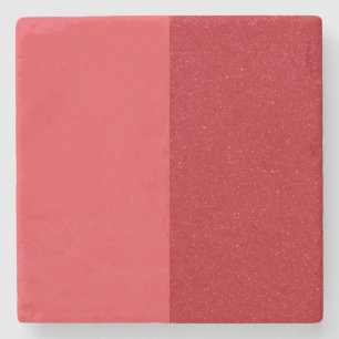 Porta-copo De Pedra Pires de Mármore Vermelho Tomate Two-Tone – Person