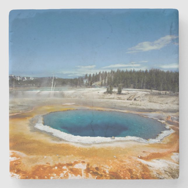 Porta-copo De Pedra Piscina do Opal (Frente)