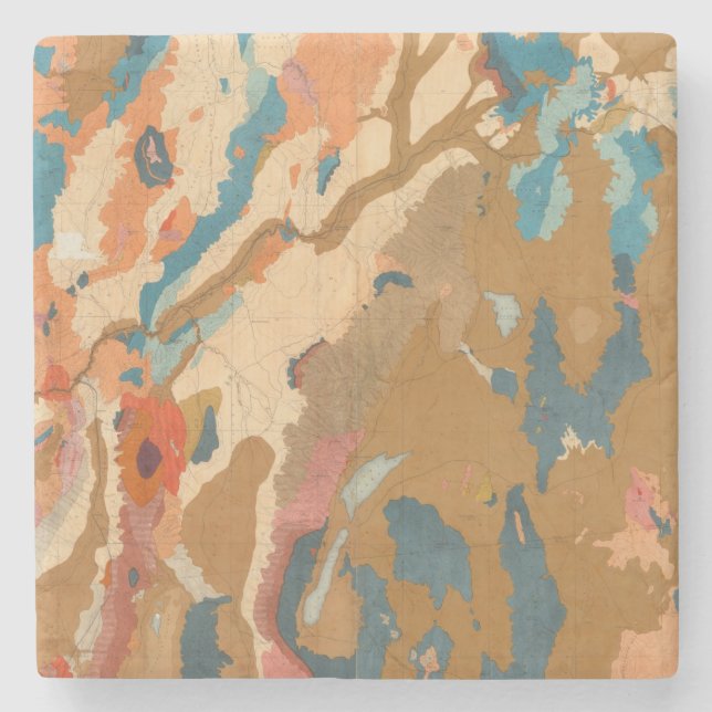 Porta-copo De Pedra Platô de Nevada Geological (Frente)