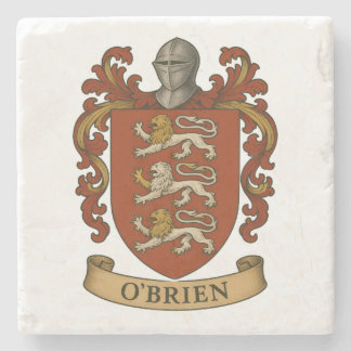 Porta-copo De Pedra Porta-chaves com Brasão da Família O'Brien