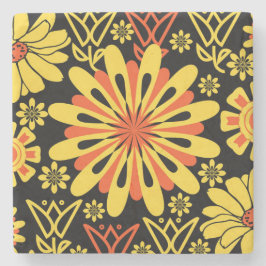 Porta-copo De Pedra Porta copos Antique Yeller