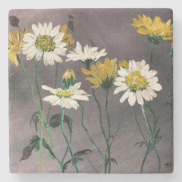 Porta-copo De Pedra Porta copos da margarida