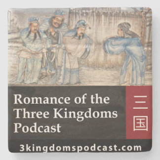 Porta-copo De Pedra Porta copos da pedra calcária do Podcast de três