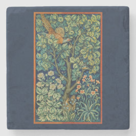 PORTA-COPO DE PEDRA PORTA COPOS DA PEDRA COM WILLIAM MORRIS, PHEASANT 