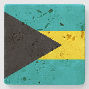 Porta-copo De Pedra Porta copos da Pedra da Bandeira das Bahamas