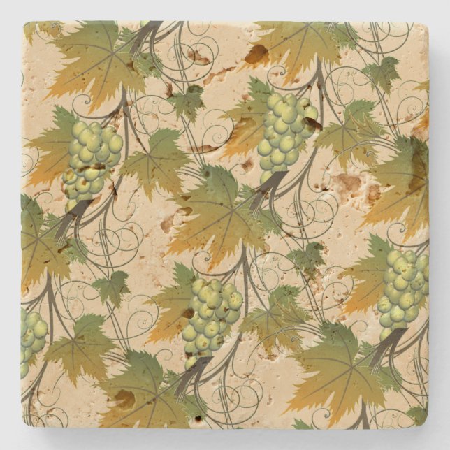 Porta-copo De Pedra Porta copos da pedra da vinha (Frente)