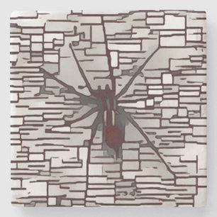 Porta-copo De Pedra Porta copos de aranha