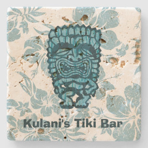 Porta-copo De Pedra Porta copos de Bar Personalizável de Tiki Ku-Tiki