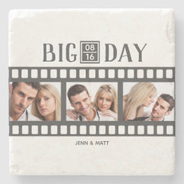 Porta-copo De Pedra Porta copos de Filmes Divertidos de 3 Fotos