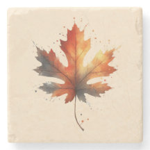 Porta copos de Folha de outono