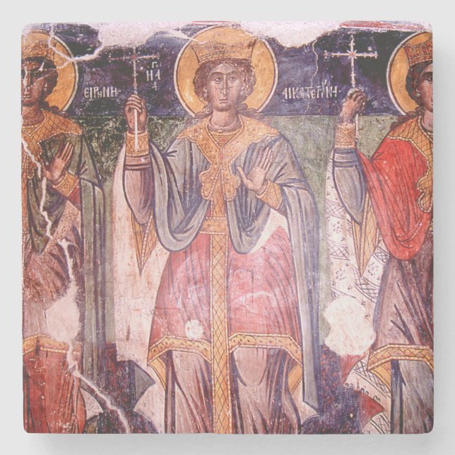 Porta-copo De Pedra Porta copos de mármore da coleção Fresco (Frente)