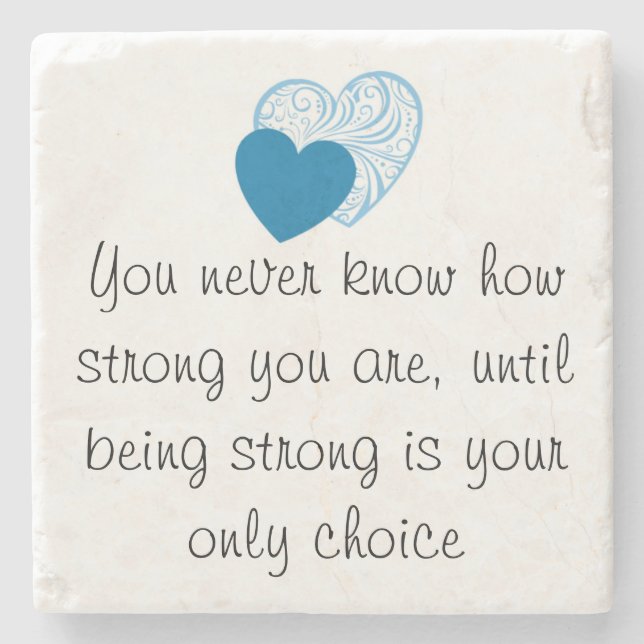 Porta-copo De Pedra Porta copos de mármore de Loeys-Dietz (Frente)