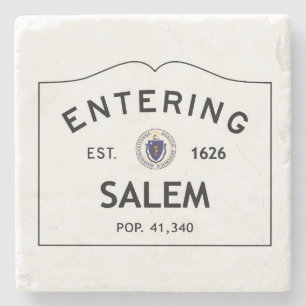 Porta-copo De Pedra Porta copos de mármore entrando de Salem Botticino