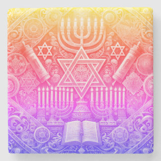 Porta-copo De Pedra Porta copos de mármore judeu