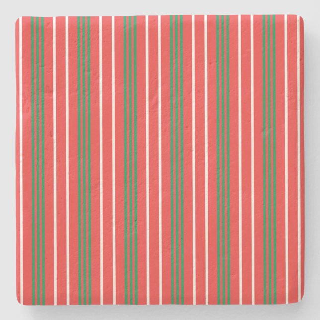 Porta-copo De Pedra Porta copos de Natal (Frente)