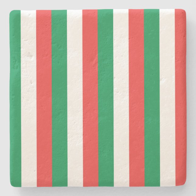 Porta-copo De Pedra Porta copos de Natal (Frente)