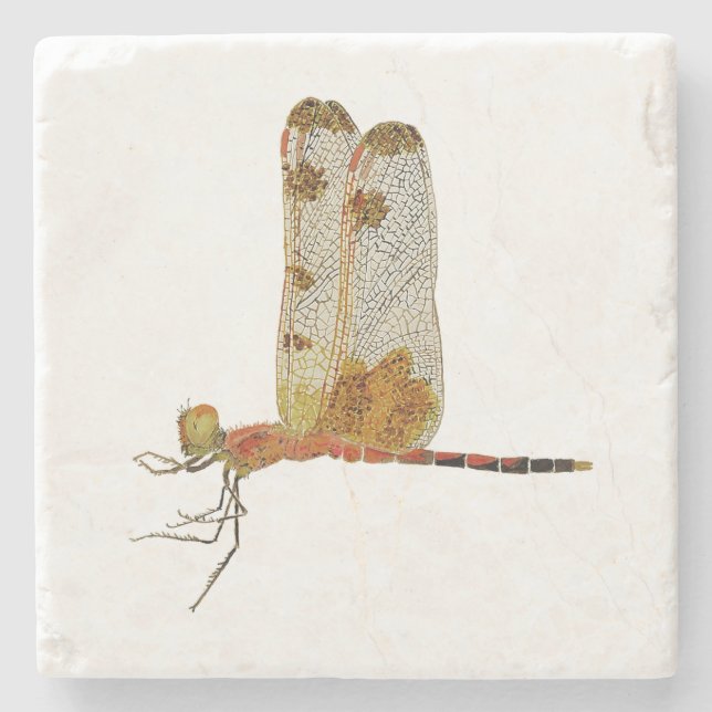 Porta-copo De Pedra Porta copos de Vista Lateral do Calico Pennant (Frente)