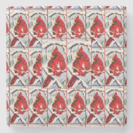 Porta-copo De Pedra Porta copos Diversão Cardinal