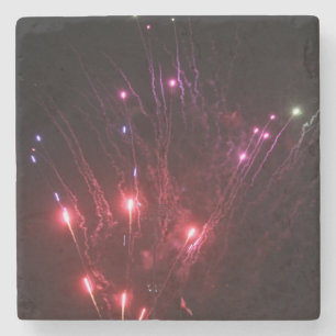 Porta-copo De Pedra Porta copos do Fireworks Stone