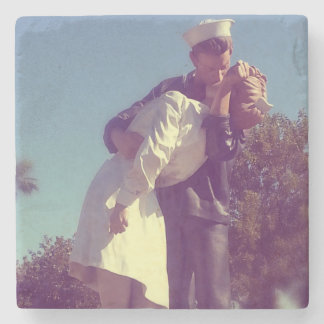 Porta-copo De Pedra Porta copos do mármore da rendição incondicional