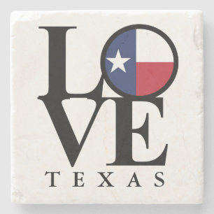 Porta-copo De Pedra Porta copos do Texas Stone