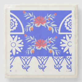 Porta-copo De Pedra Porta copos Florah Snowball