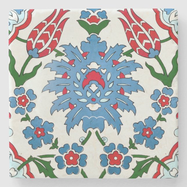 Porta-copo De Pedra porta copos iznic da pedra da cerâmica (Frente)